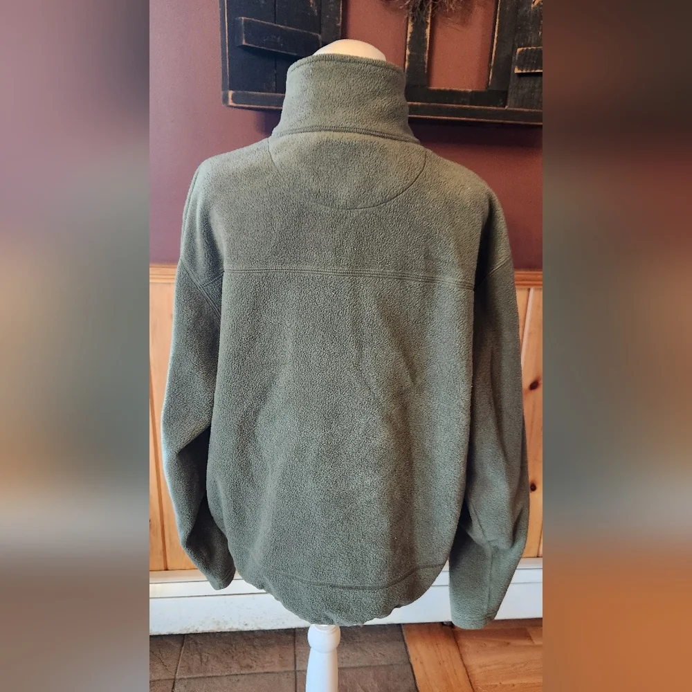 Men's Cabela's Fleece Green Size Large